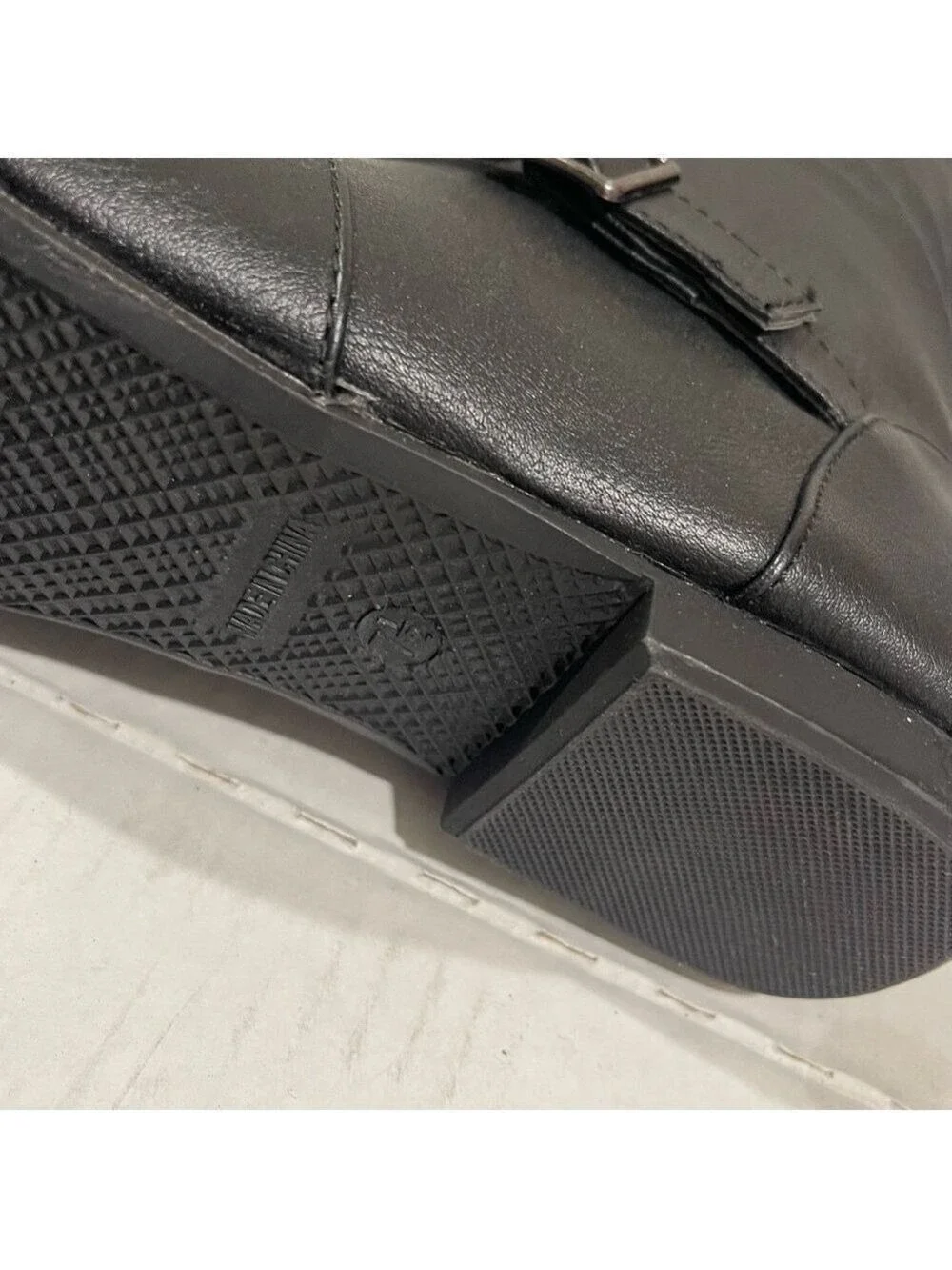 Women’s Journee Collection Black Over-the-Knee Boots Faux Leather Size 7.5 US!